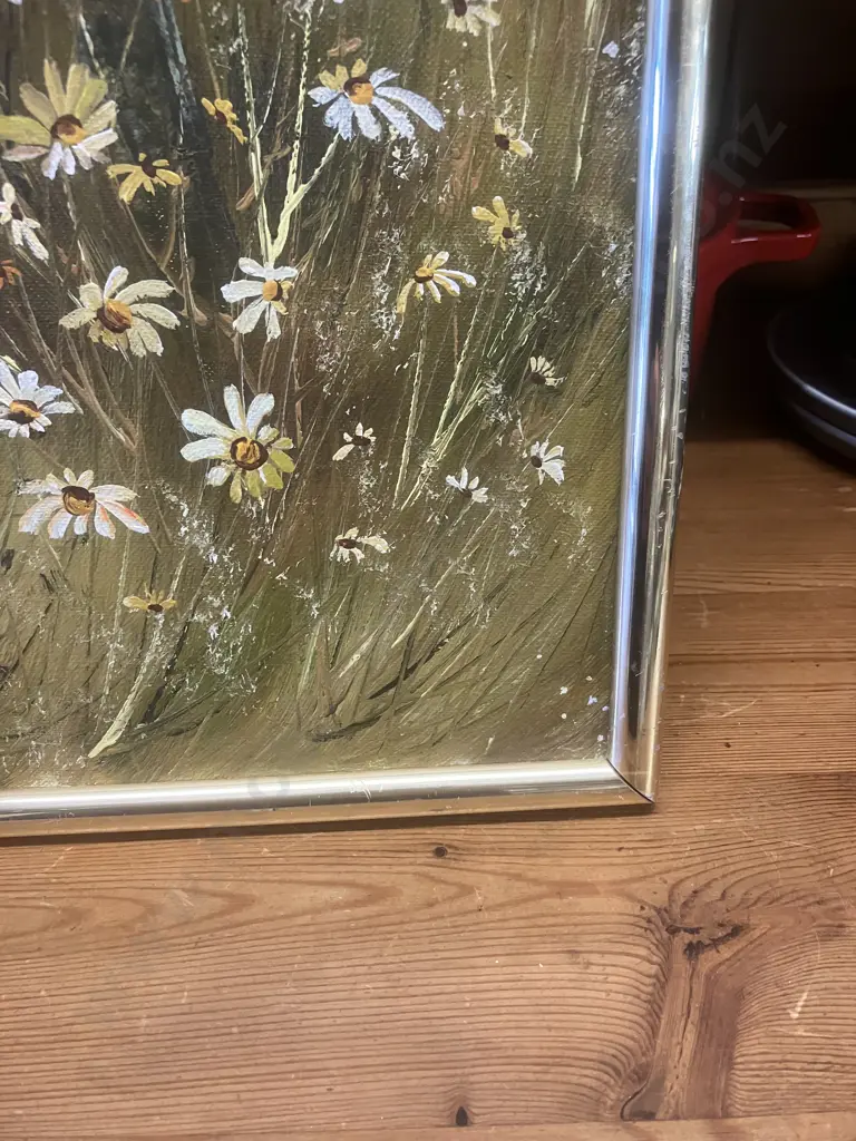 Oil Painting Coastal Scene With Seagulls. 47 x 61cm Image 1++