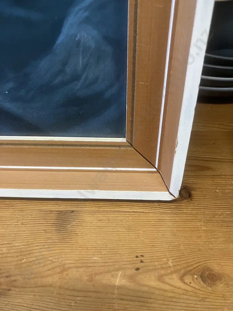 Jesus Christ Prayer On The Mount of Olives Framed Vintage Print. 42 x 81.5cm Image 1++