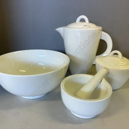 Maxwell Willams Coffee Pot, Sugar Bowl Etc