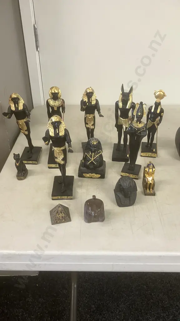 Egyptian Figurines, Concrete Ornament Etc Image 1++