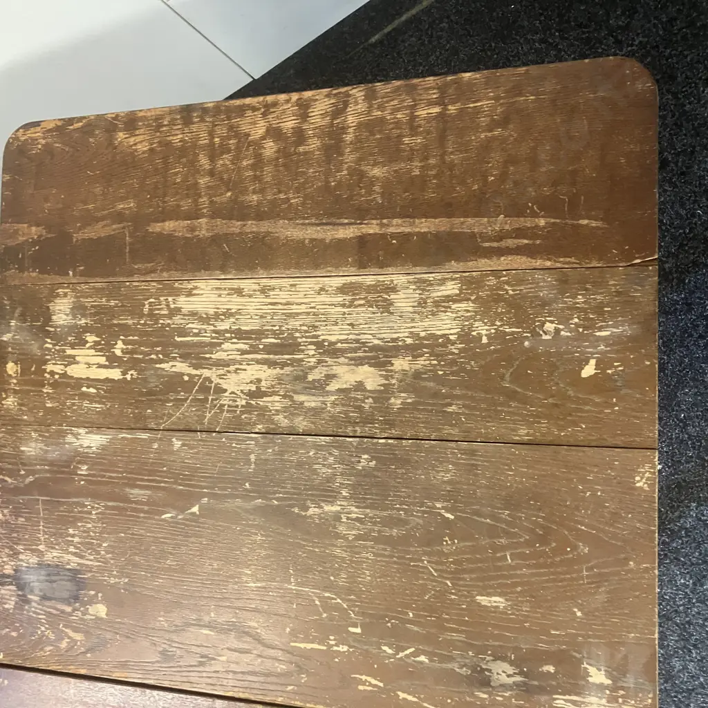 Art Deco Oak Tea Trolley With Drawer (Not Mobile). H60 W71 D47cm Image 1++