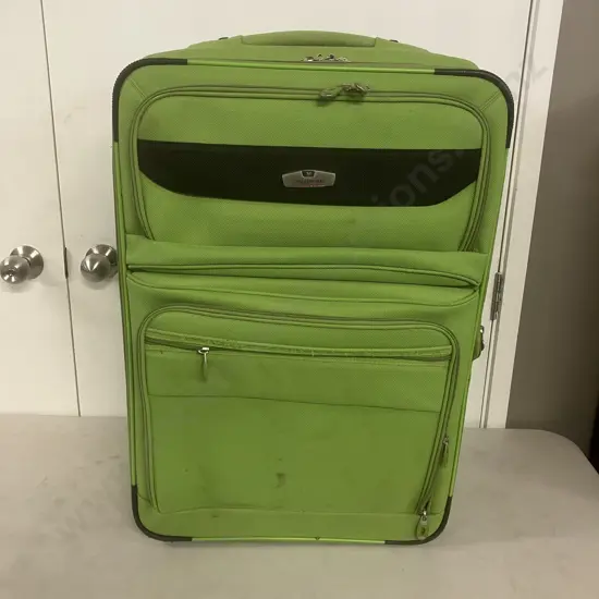 Lime Green Voyager Rolling Suitcase