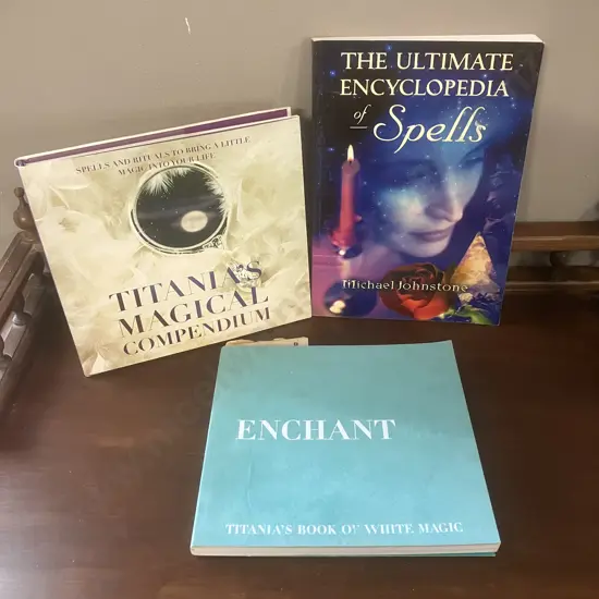 Titania's Magical Compendium, Enchanted And Michael Johnstone The Ultimate Encyclopedia of Spells