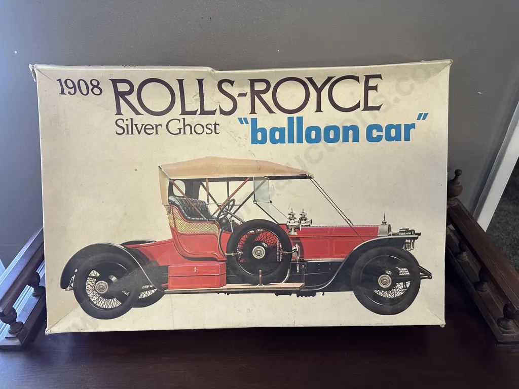 1=16 Scale 1908 Rolls Royce Silver Ghost 'Balloon Car' (Started) Image 1++