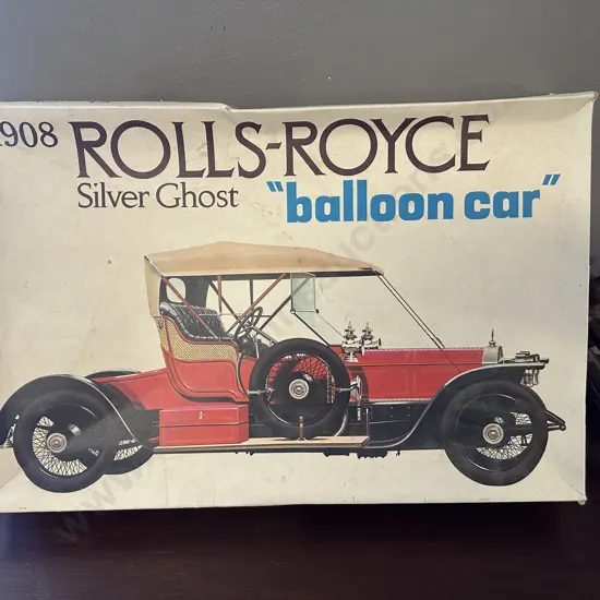 1=16 Scale 1908 Rolls Royce Silver Ghost 'Balloon Car' (Started)