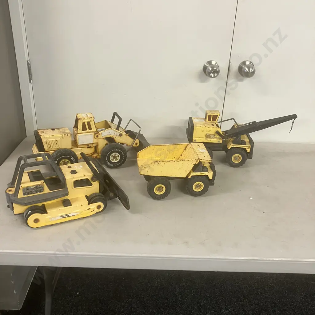 Tonka Pressed Steel Toys x 4 (Vintage Condition) Image 1++