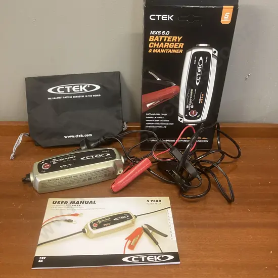 CTEK Battery Charger 12v 5 Amp 8 Stage - MXS5.0