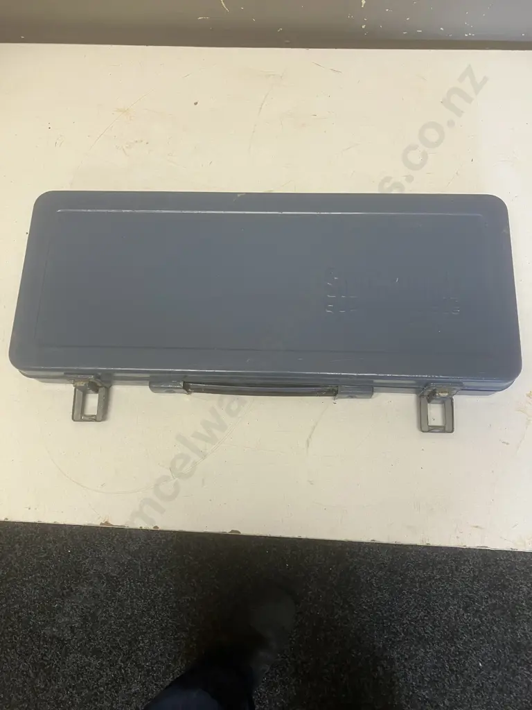 Sidchrome 1/2" Square Drive 25 Piece Metric Socket Set In Steel Case #320-1 (As Found) Image 1++