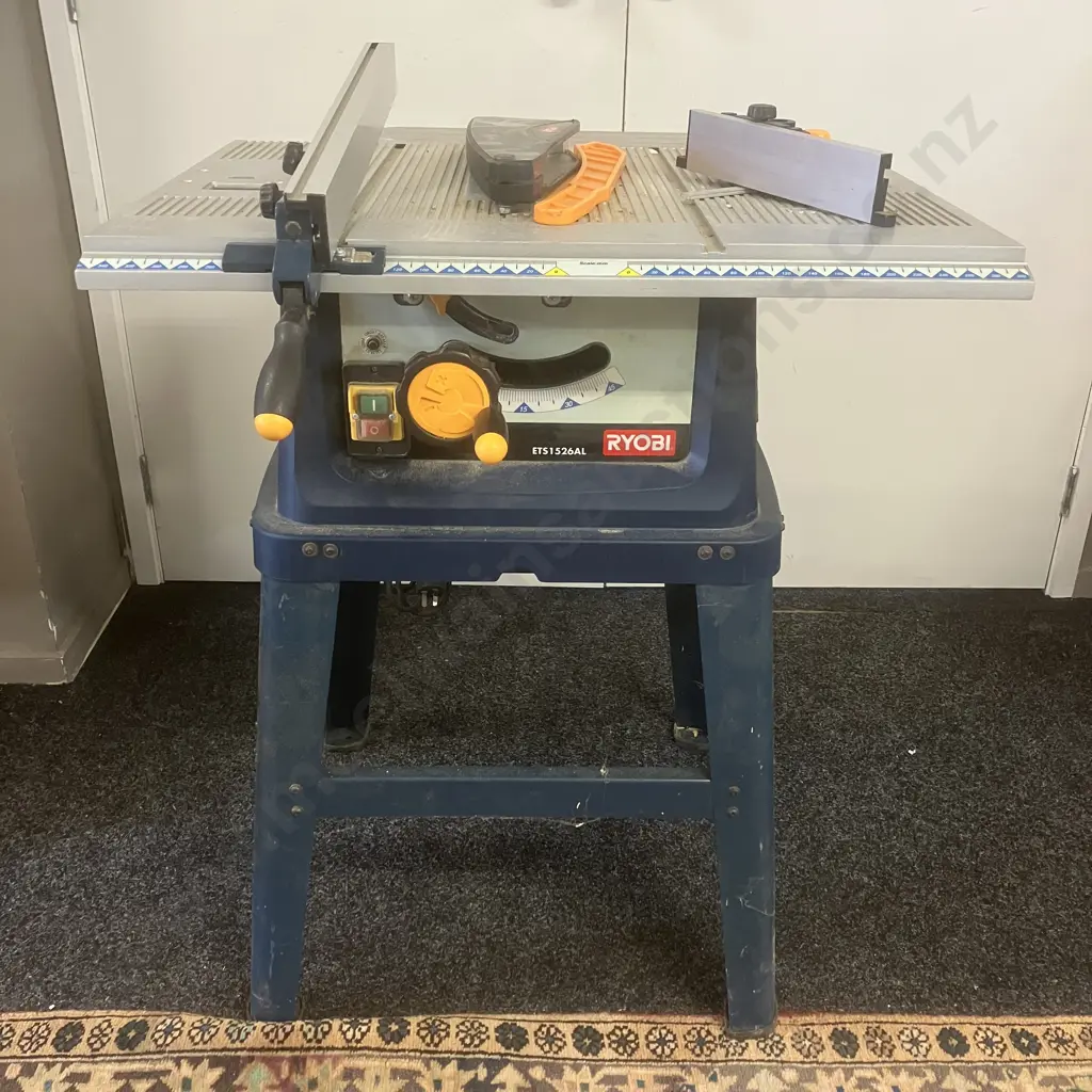 Ryobi 1500W, 254mm (10-inch) Table Saw Model ETS1526AL Image 1++