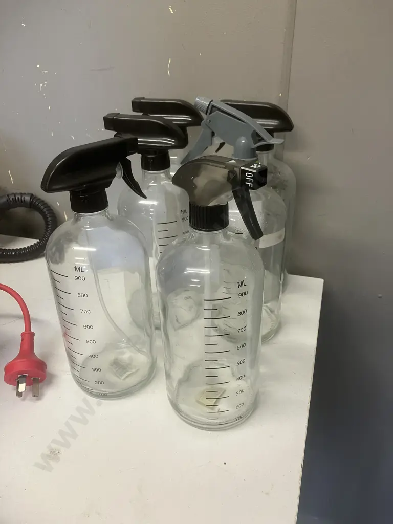 Hoover Model Heritage 5650 Multi Steamer With 6 Glass Spray Bottles Image 1++