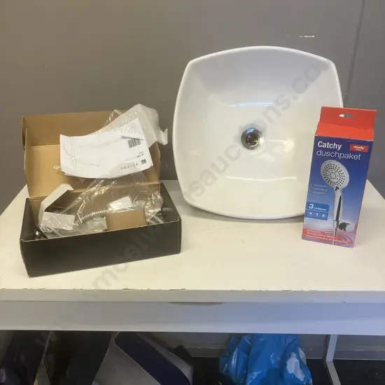 Sink & Assorted Tap Ware