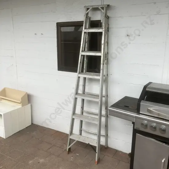 Aluminium Ladder - 6 Step. H212 to 405cm