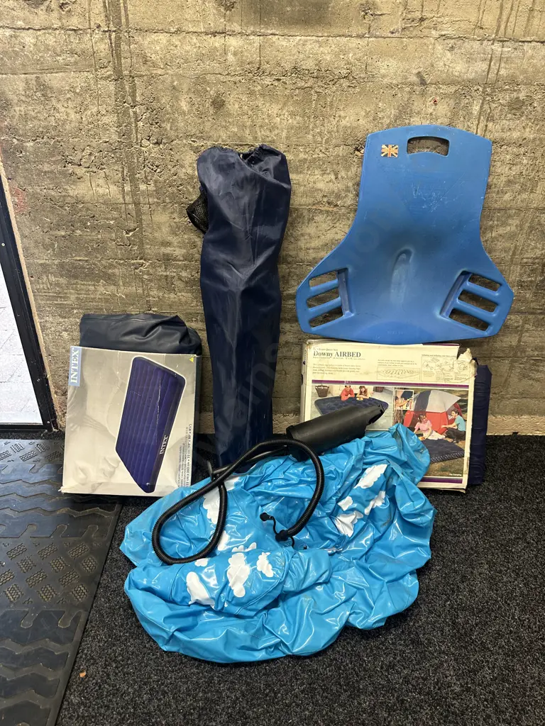 Queen Size Airbeds, Fold Up Chair, Air Pump Etc Image 1++