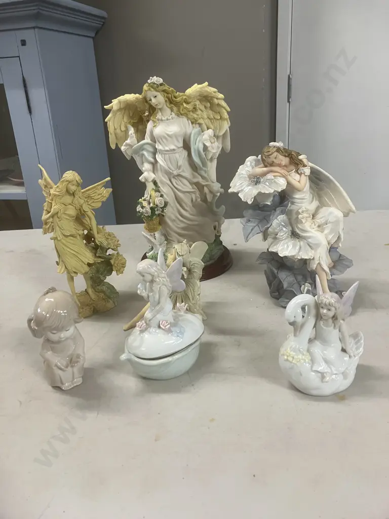 Selection Of Fairy & Angel Figurines Image 1++