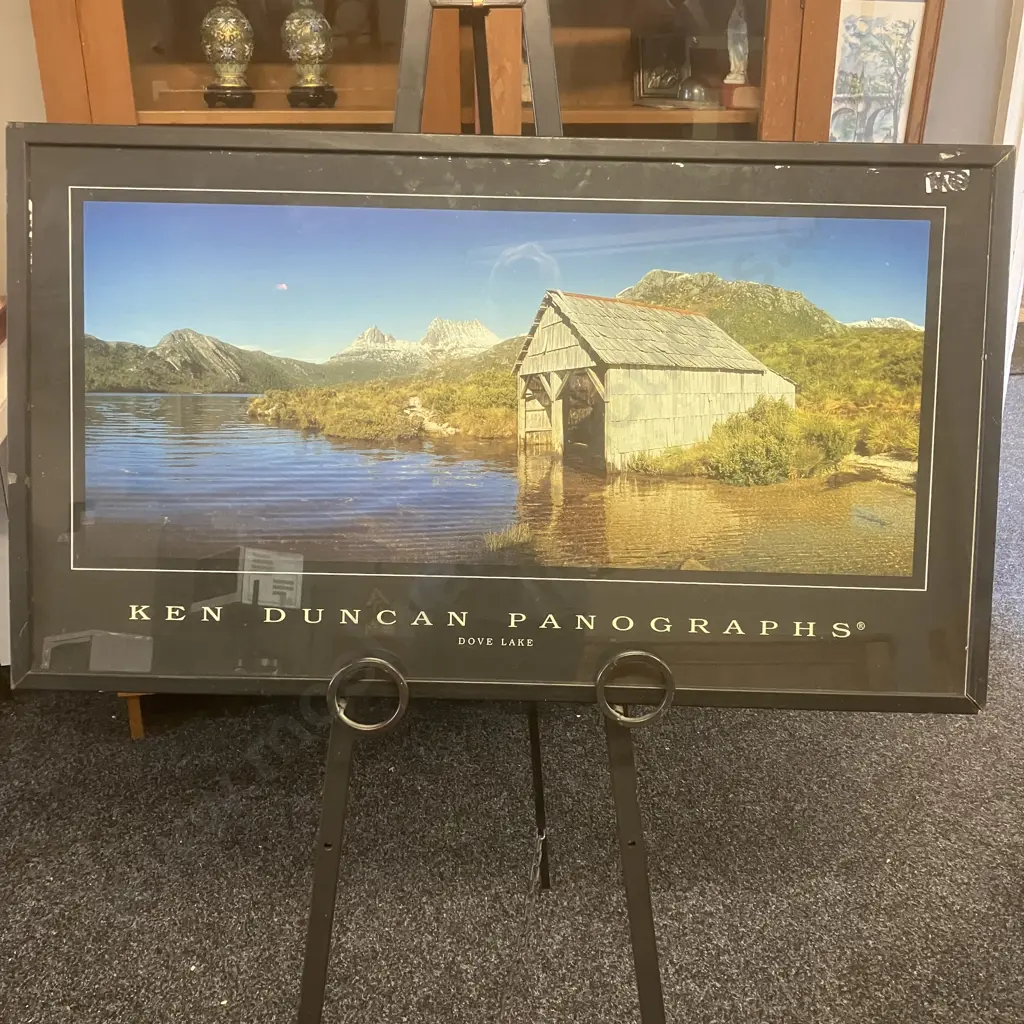 Ken Duncan, Australian, 'Dove Lake', Reproduction Colour Print of Original Photograph, 53 x 93cm Image 1++