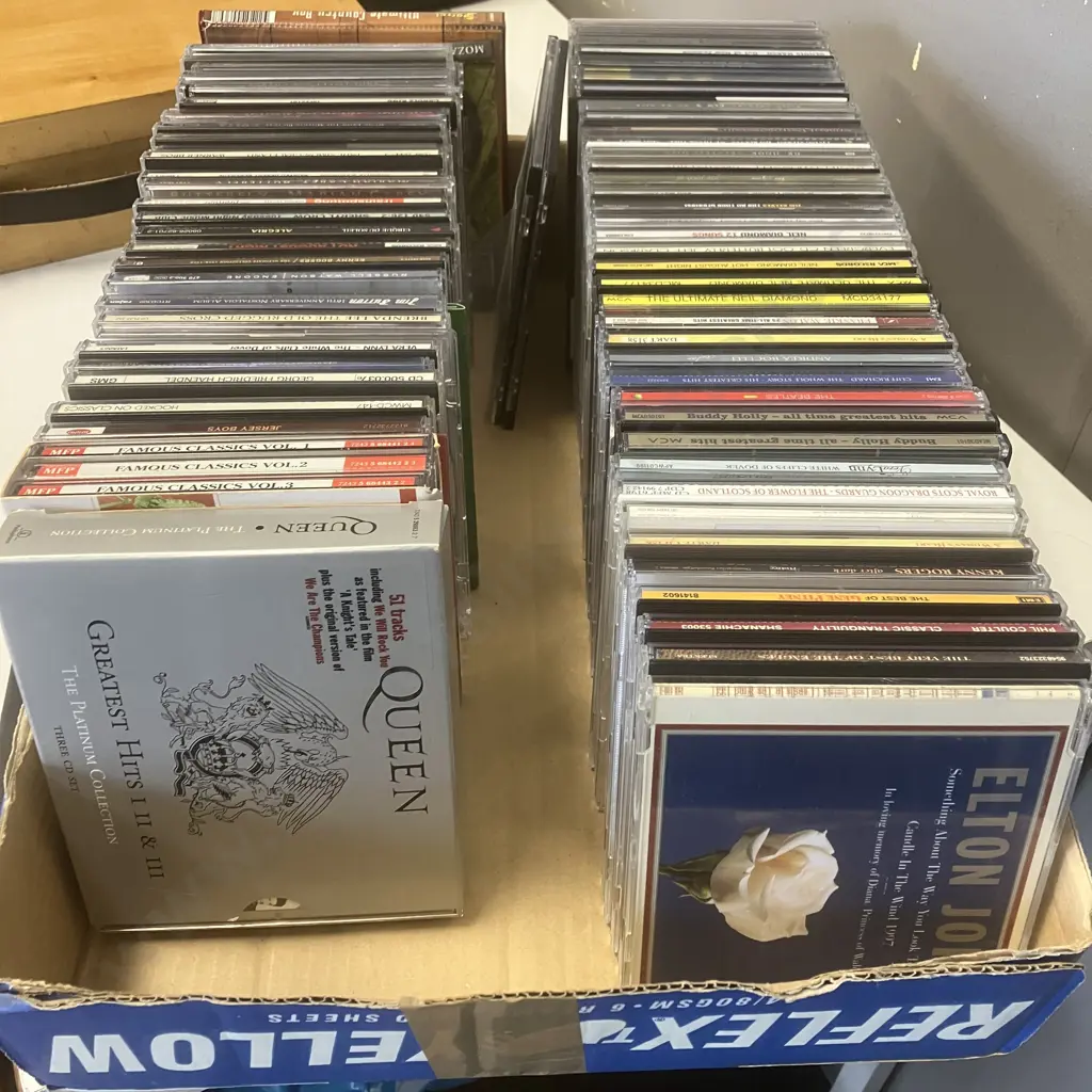 Box Lot CDs Image 1++