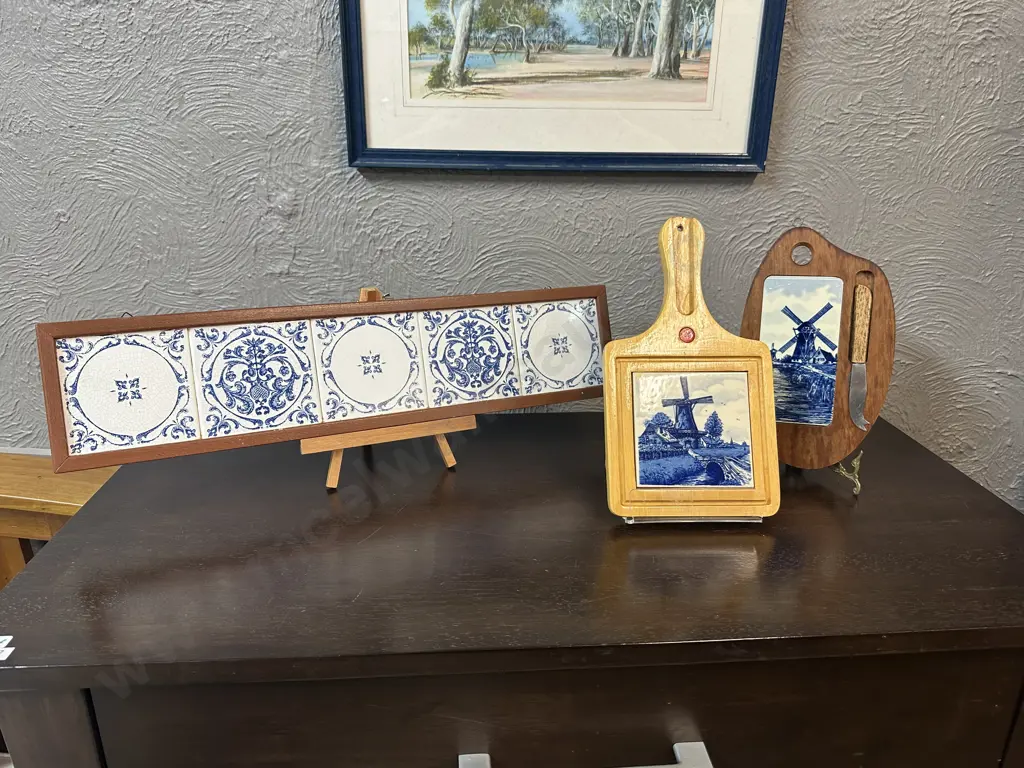 Vintage Blue & White Themed Items Image 1++