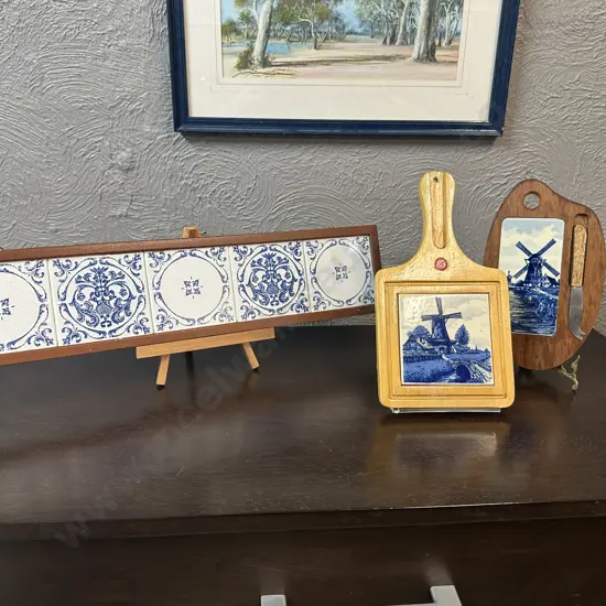 Vintage Blue & White Themed Items