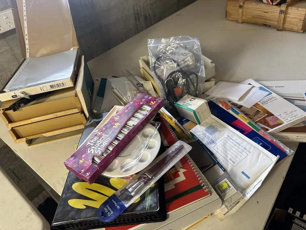 Selection Of Stationary Items Image 1++