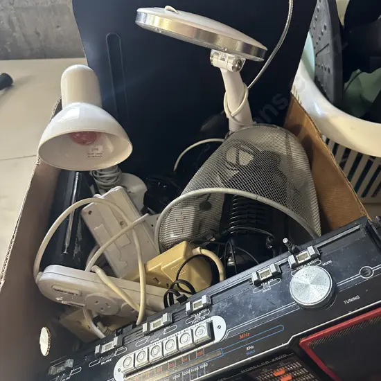 Laundry Basket, Foot Spa, 3Kg Hand Weights Etc