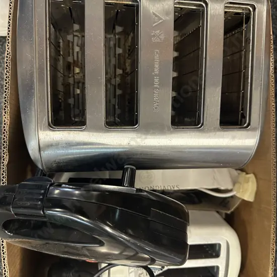 Box Lot Of Kitchen Appliances