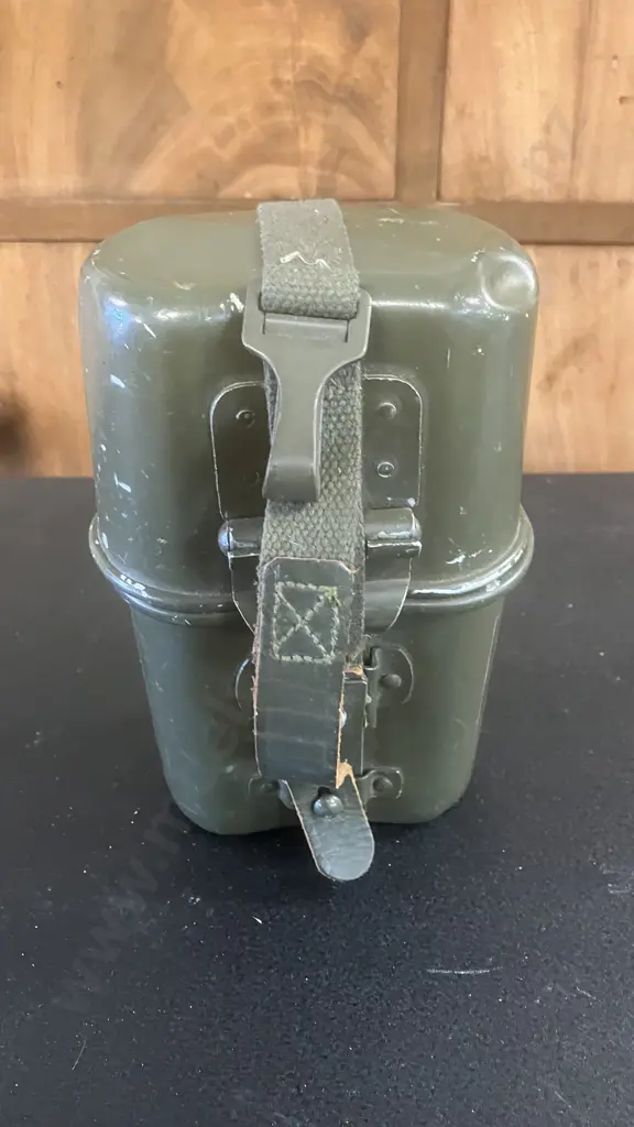 Vintage World War 2 German 3 Piece Mess Kit Image 1++