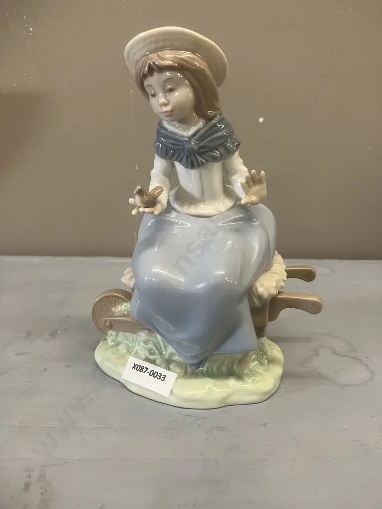 Nao by Lladro "Friendly Advice" Porcelain Figurine #1106 Dated 1989. 17.5 x 14cm Image 1++