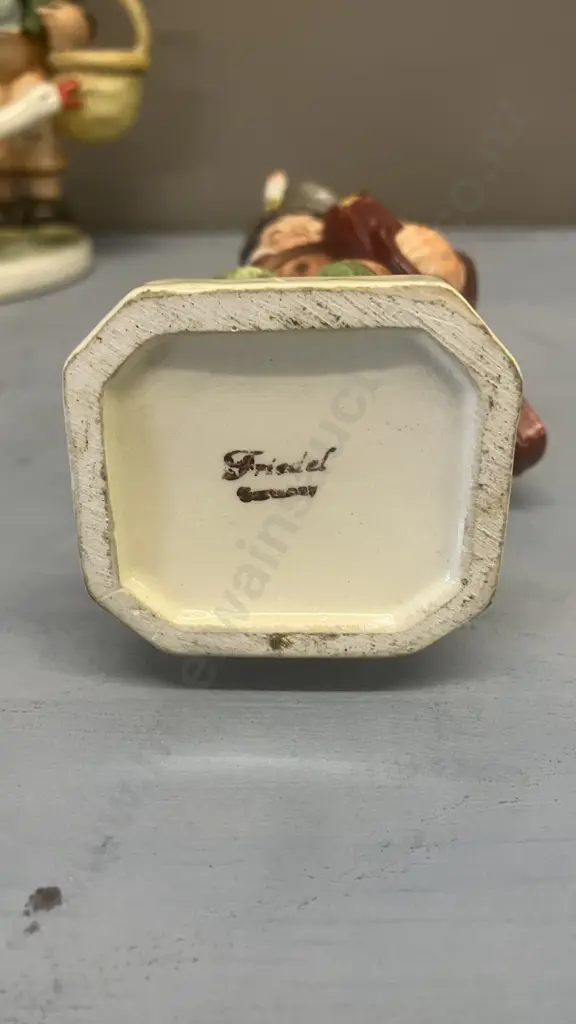 Four Vintage Friedel Figurines - Germany, West German & Germany US-Zone Image 1++