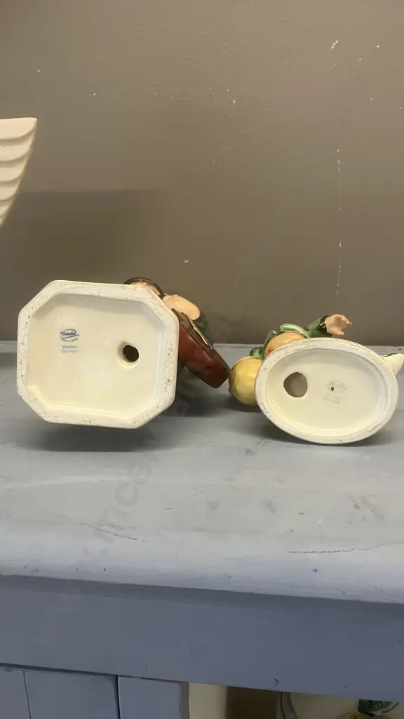 Four Vintage Friedel Figurines - Germany, West German & Germany US-Zone Image 1++