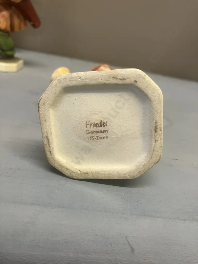 Four Vintage Friedel Figurines - Germany, West German & Germany US-Zone Image 1++