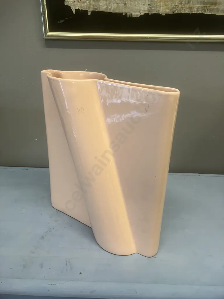 Vintage 1980s Terra Ceramics Vase. 30 x 25.5cm Image 1++