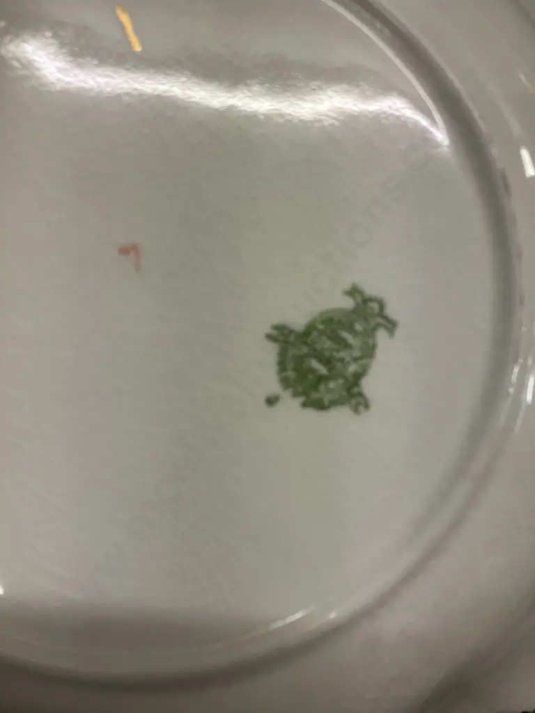 Vintage Crown Ducal Floral Display Footed Bowl & Plate c1940s Image 1++