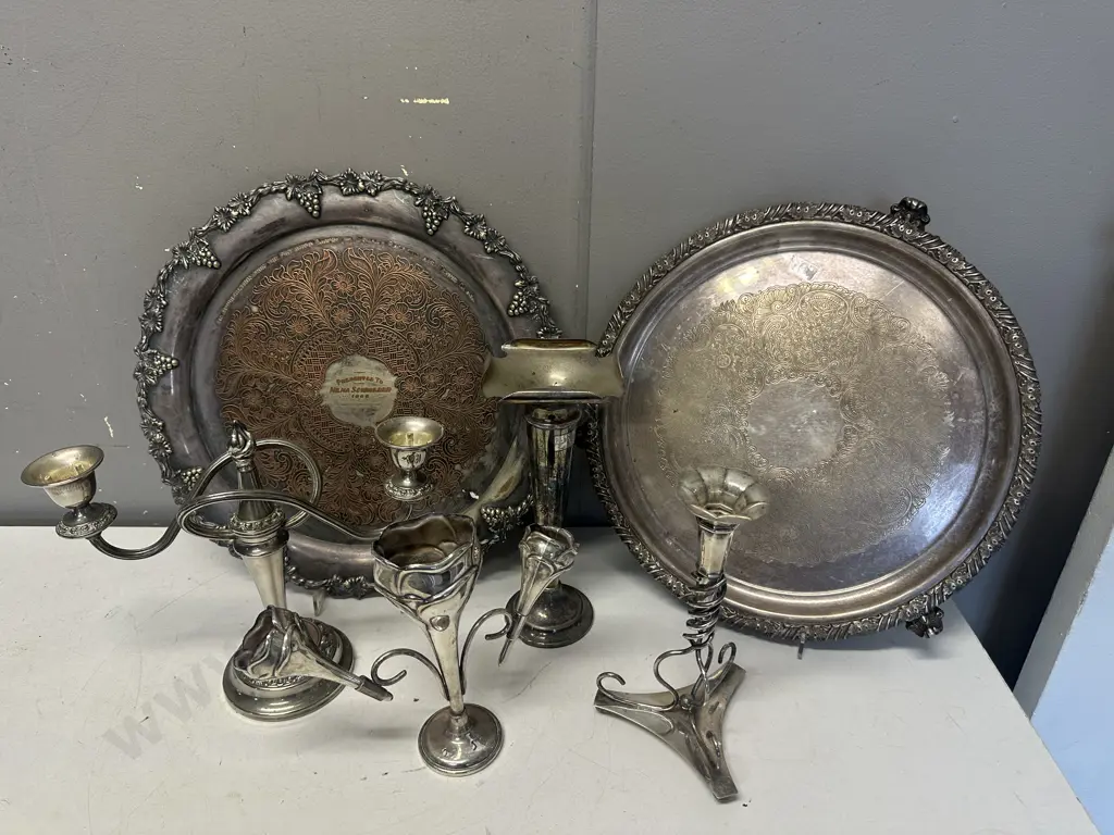 Selection Of Silverware Items Image 1++