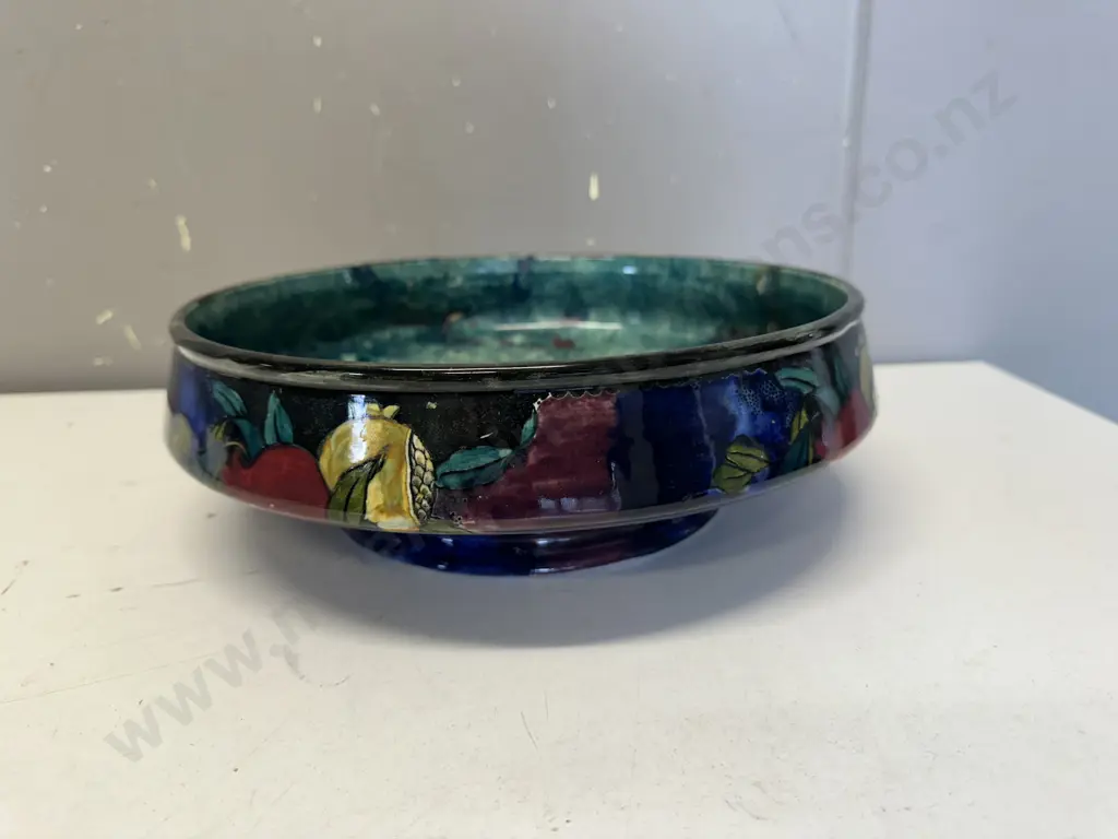 Hancock & Sons Ruben Ware 'Pomegranate' Patterned Bowl (been repaired) Dia30cm. Image 1++