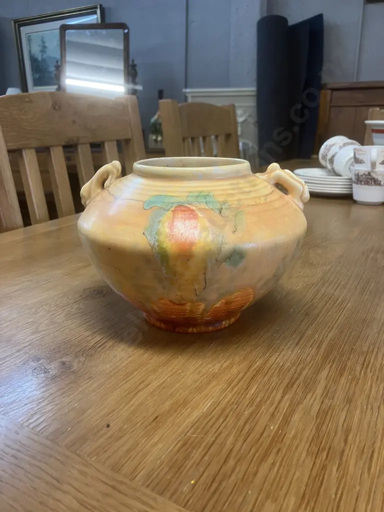 Vintage Beswick Art Deco Hare And Hounds Vase #396 c1930's. Indented & Stamped To Base Image 1++