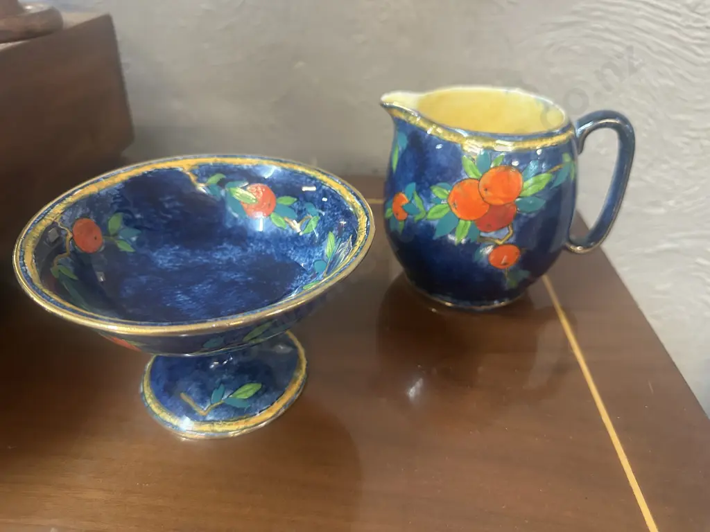 Royal Winton Grimwades Jug & Pedestal Dish Image 1++