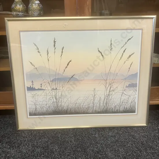 Jeane Duffey 'Islands In The Sound' Framed Art Print. 61.5 x 76cm