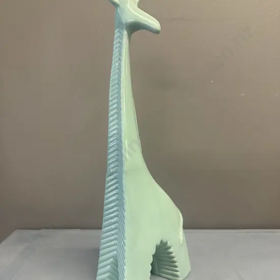 Glazed Giraffe Porcelain Figurine H36cm.