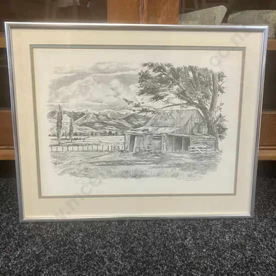 Peter Arnold 'The Wairarapa, New Zealand' Framed Art Print. 38 x 47.5cm