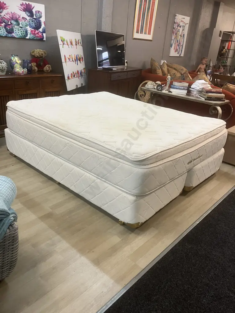 Simmons Remembrance King Size Mattress & Split-Base Image 1++