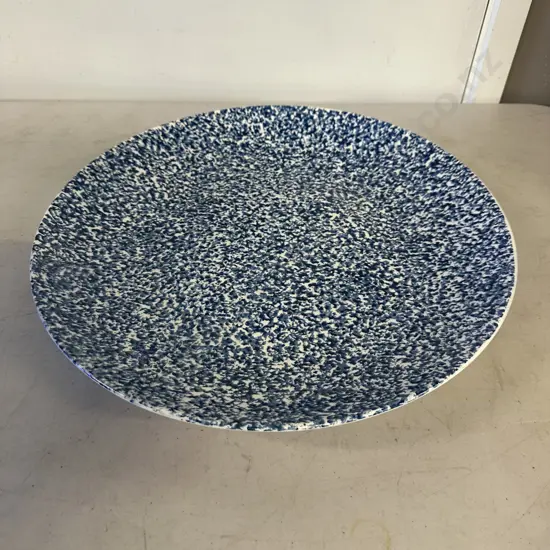 Large Blue & White Serving Bowl Diam41cm.