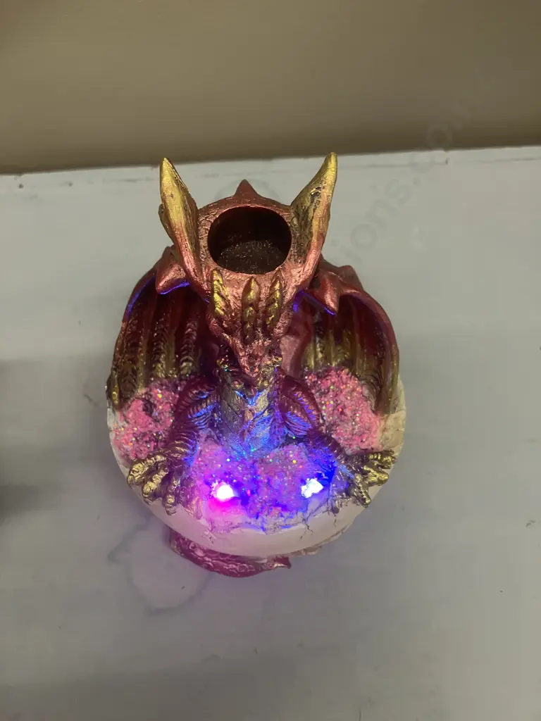 Lot of Three Dragon Ornaments Image 1++