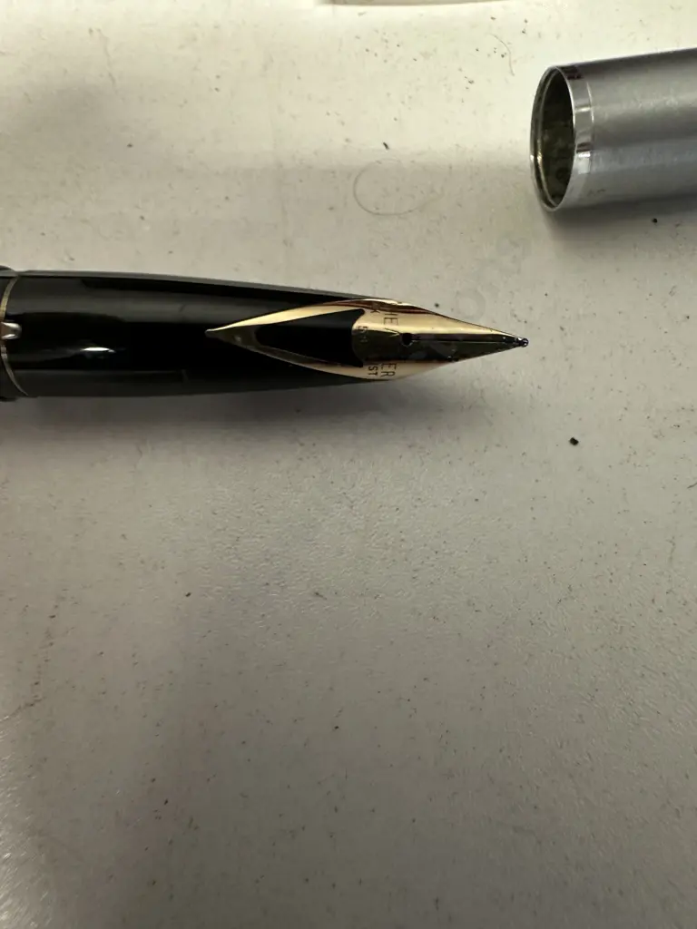 Vintage Sheaffer Imperial Fountain Pen 14k Gold 585 Nib, With Extra Cartridge In Case, Made in Australia Image 1++