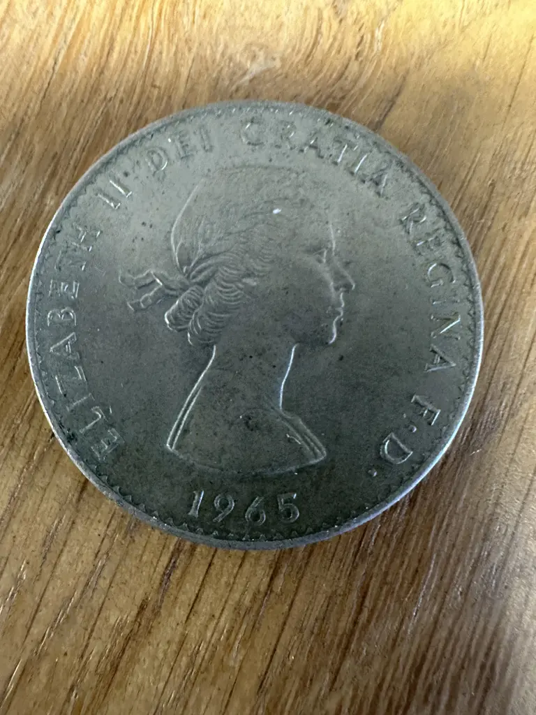 Sir Winston Churchill 1965 Great Britain Coin Image 1++