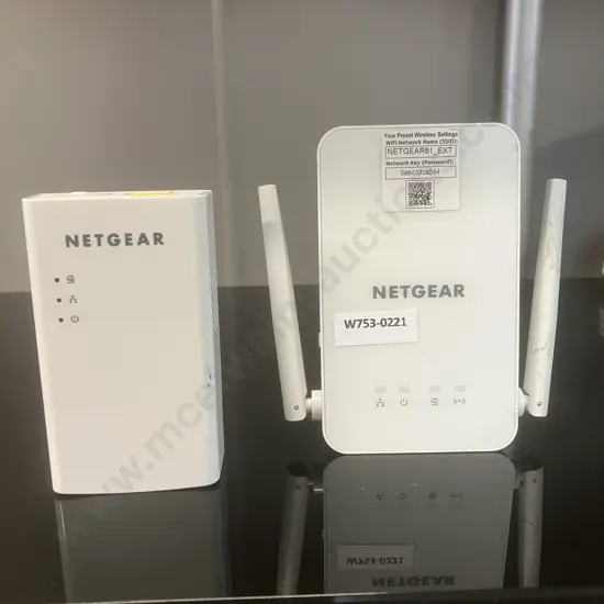 Netgear Powerline WiFi 1000 Model PLW1000v2 & PL1000v2