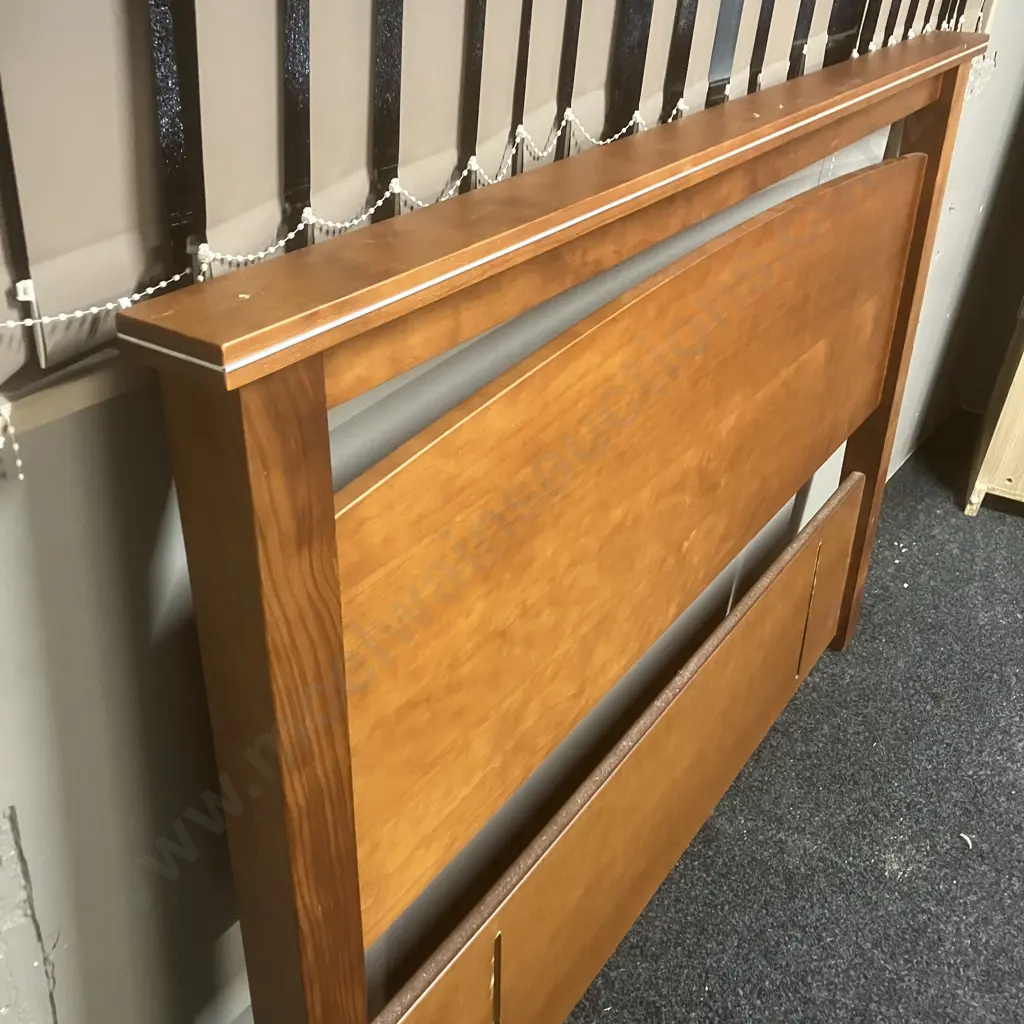Northwood Rimu Coloured 107 x 150cm Wooden Headboard Image 1++