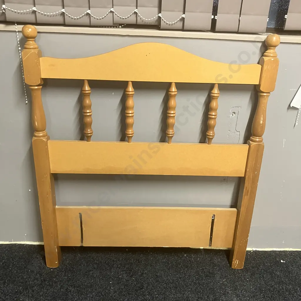 103 x 90cm Rimu Look Headboard Image 1++