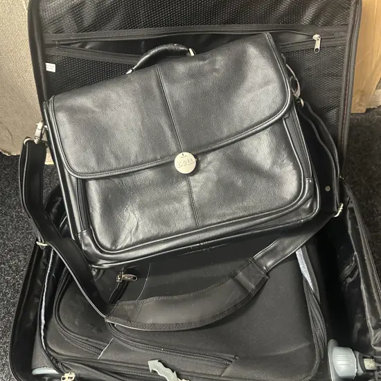 Red Flight Suitcase, Verage Carry On Luggage Bag, Del laptop Bag