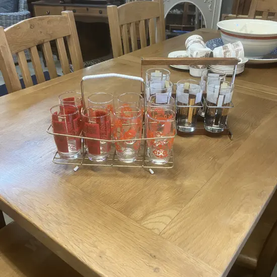 Pair of Vintage Caddy's & Glasses