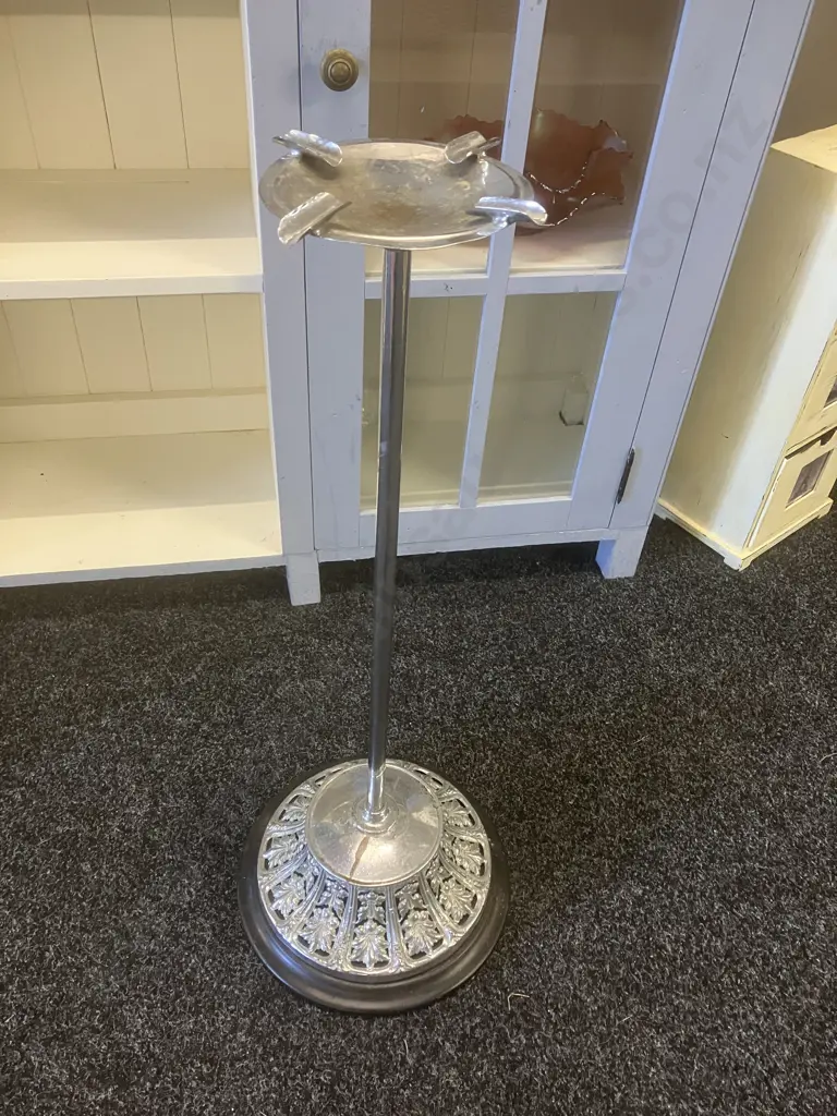 Vintage Smokers Stand. H73.5cm (As Found) Image 1++